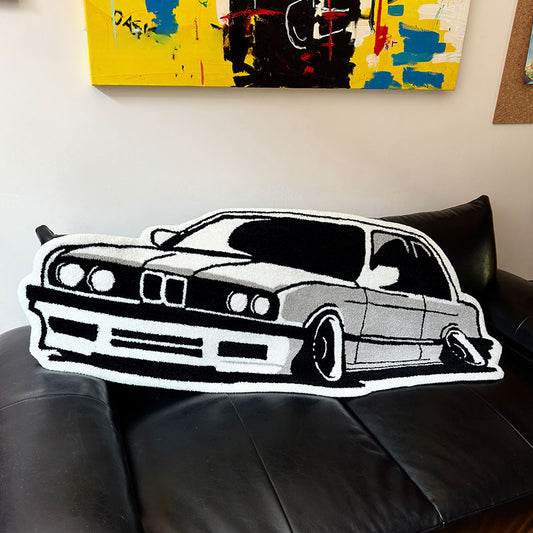 Soft Tufted Anti-Slip BMW M Series Rug