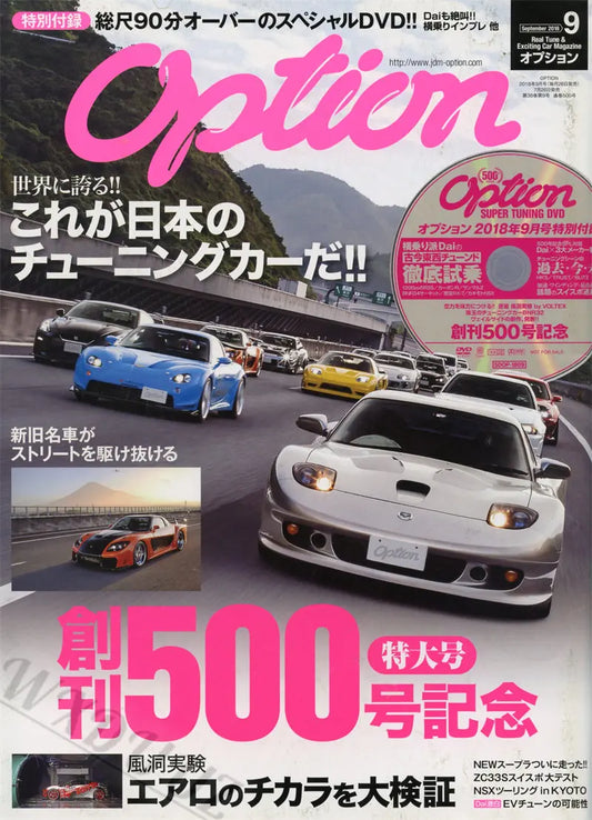 80s Japanese Car Magazine Cover Poster - DS10020