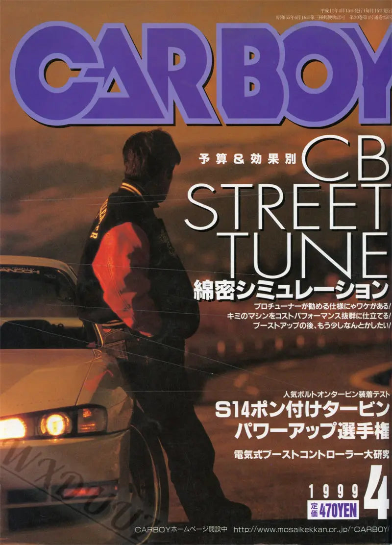 80s Japanese Car Magazine Cover Poster - DS10003