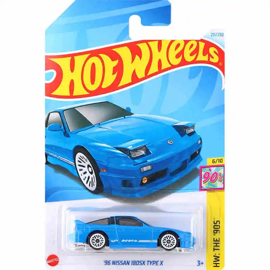 HotWheels '96 Nissan 180SX Type X 1:64 Scale Model