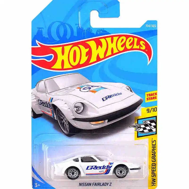 HotWheels Nissan Fairlady Z 1:64 Scale Model - White