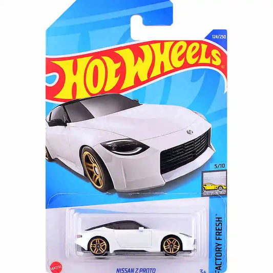 HotWheels Nissan Z Proto 1:64 Scale Model - White