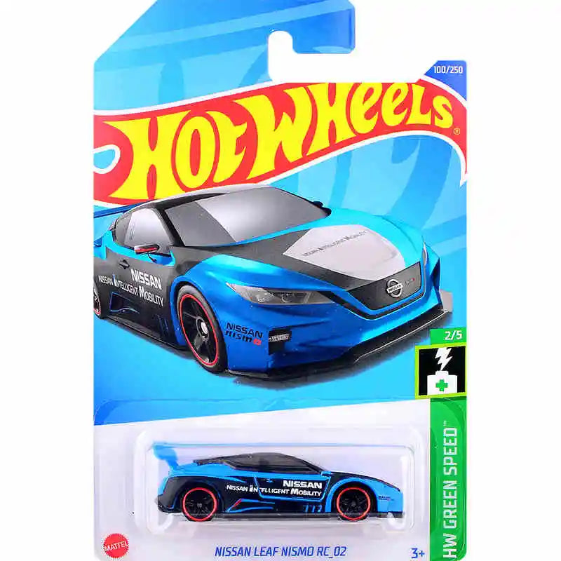 HotWheels Nissan Leaf Nismo RC_02 1:64 Scale Model - Blue