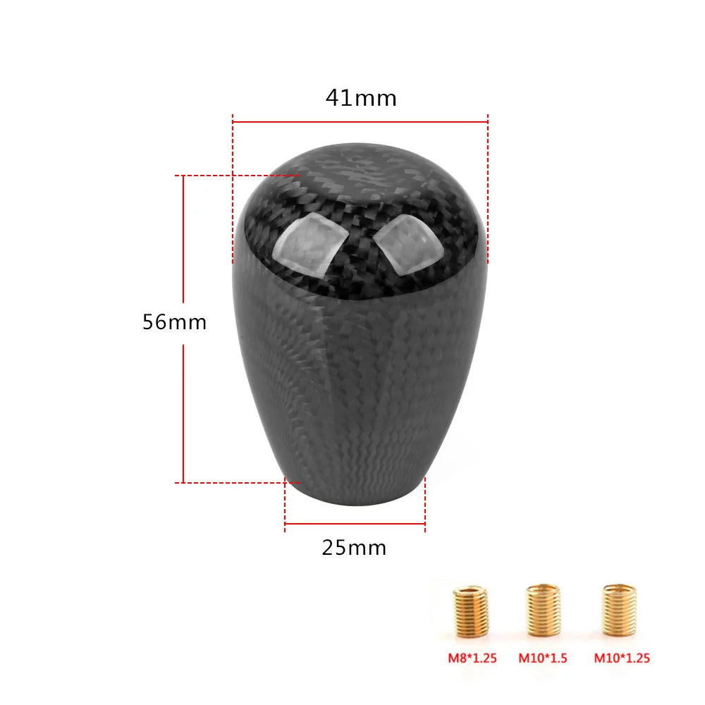 Carbon Fiber Universal Fit Shift Knob