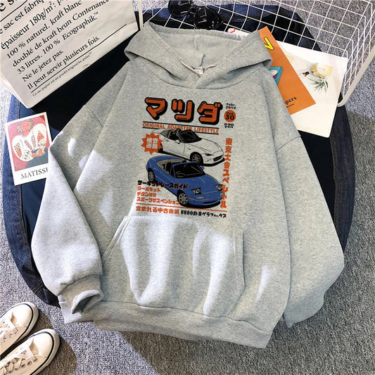 Womens Miata Graphic Hoodie