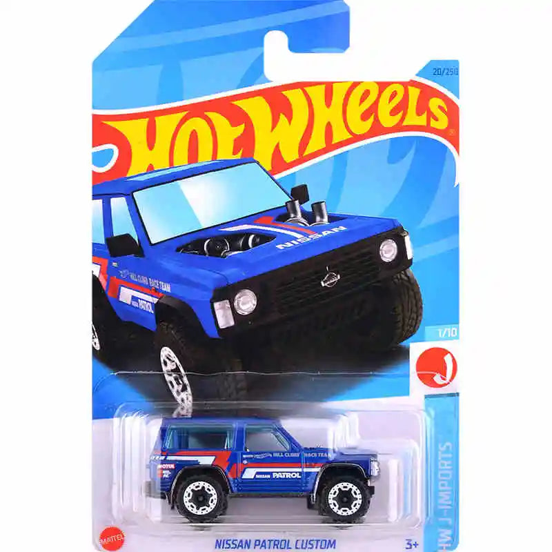 HotWheels Nissan Patrol Custom 1:64 Scale Model - Blue